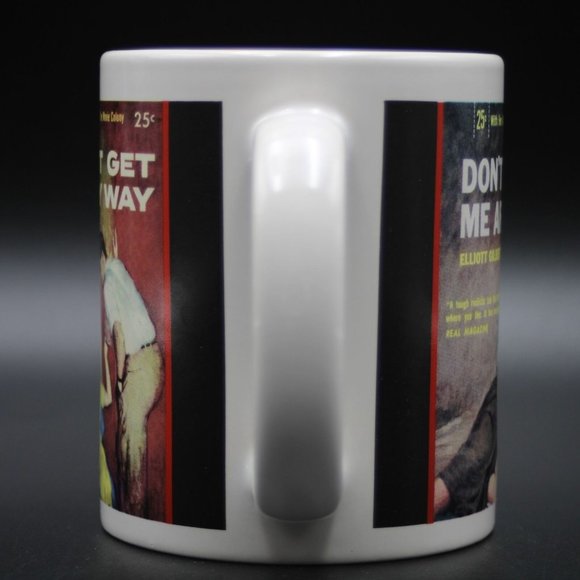 Don't Push Me Around Get In My Way Original Pulp Fiction Portal 11oz Coffee Mug - Picture 5 of 7
